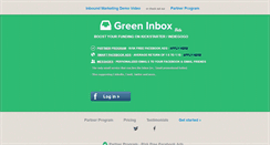 Desktop Screenshot of greeninbox.com